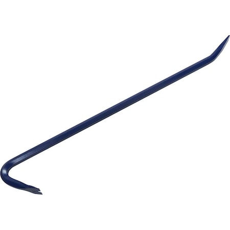 Gray Tools Goose Neck Wrecking Bar, 3/4" Shank X 30" Long, Royal Blue Paint WB30